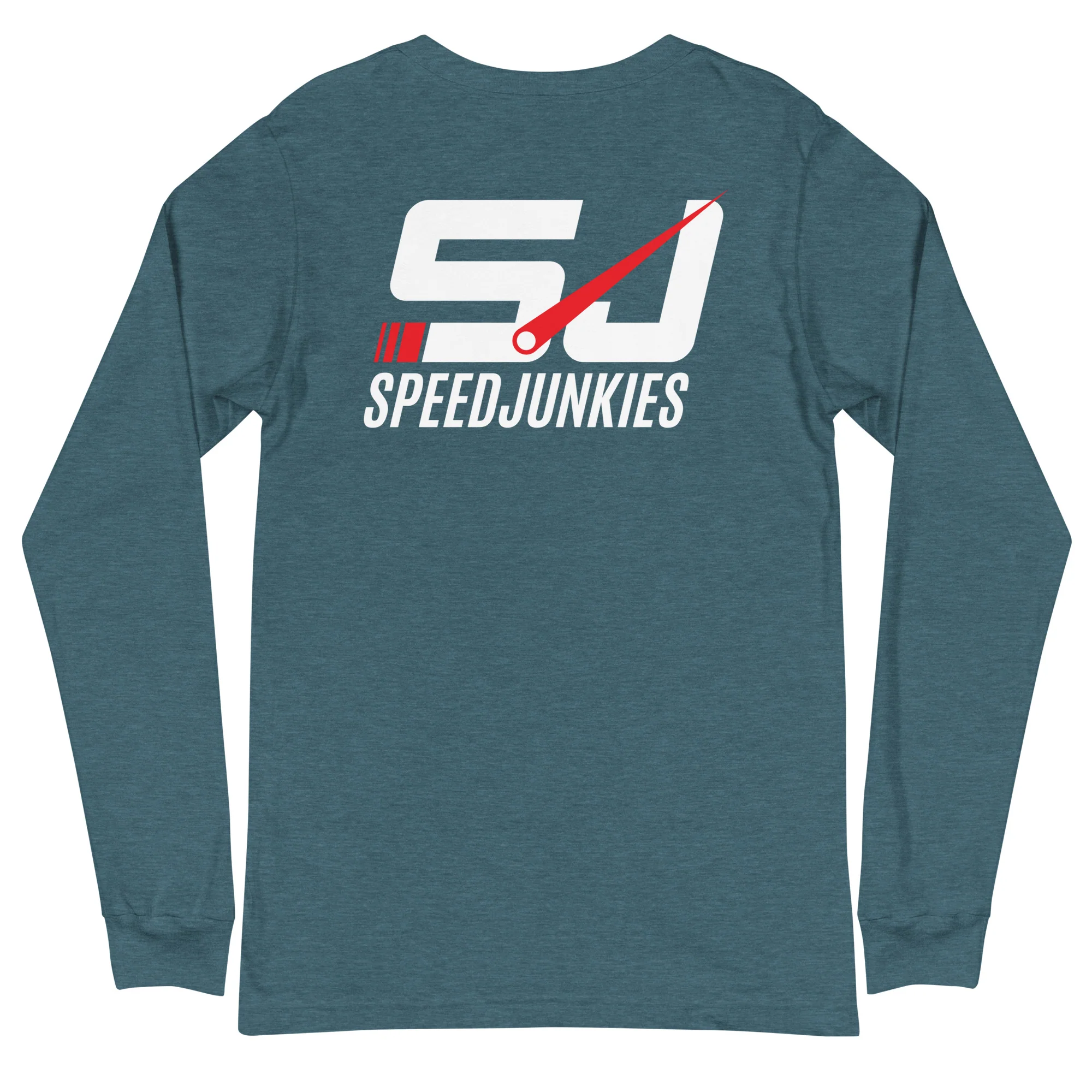 Embroidered Front Unisex Long Sleeve Tee - Image 9
